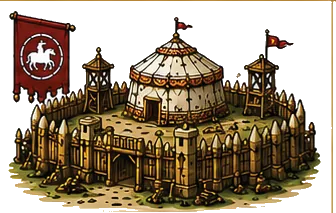 A Mongol stronghold