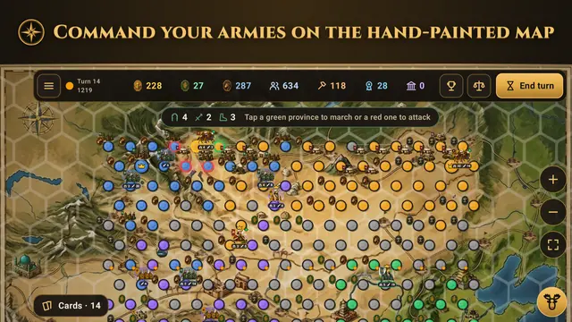 Choosing where to attack on the campaign map